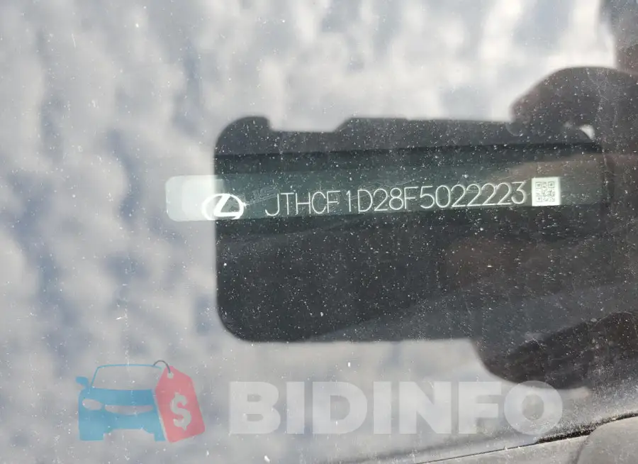 JTHCF1D28F5022223 Photo# 12