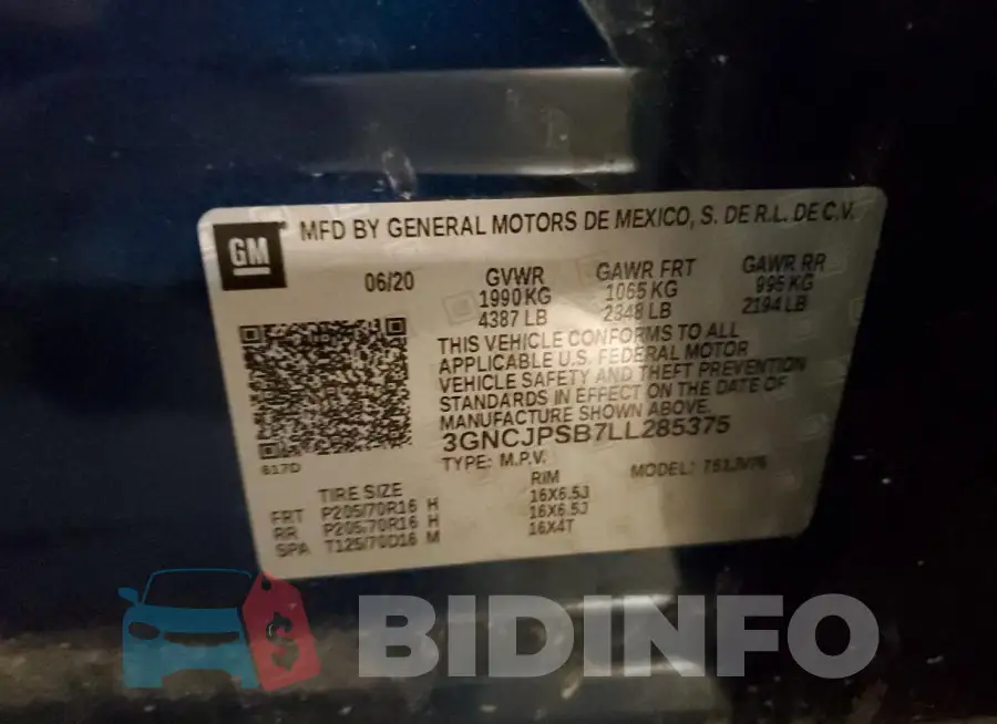 3GNCJPSB7LL285375 Photo# 13