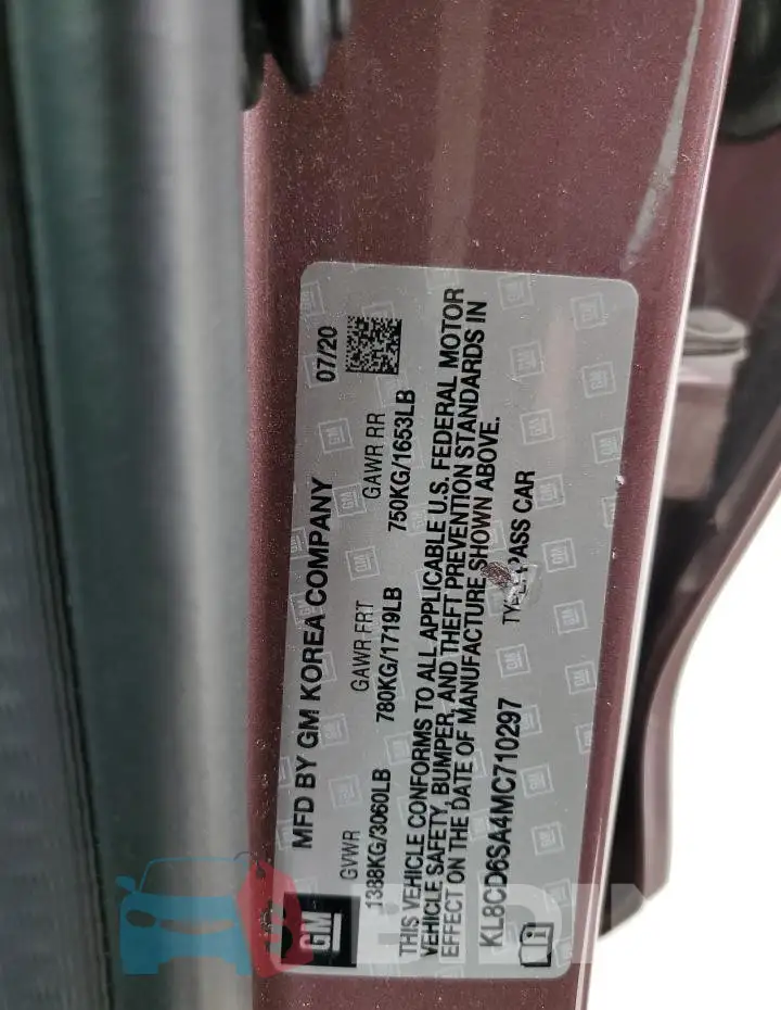 KL8CD6SA4MC710297 Photo# 12