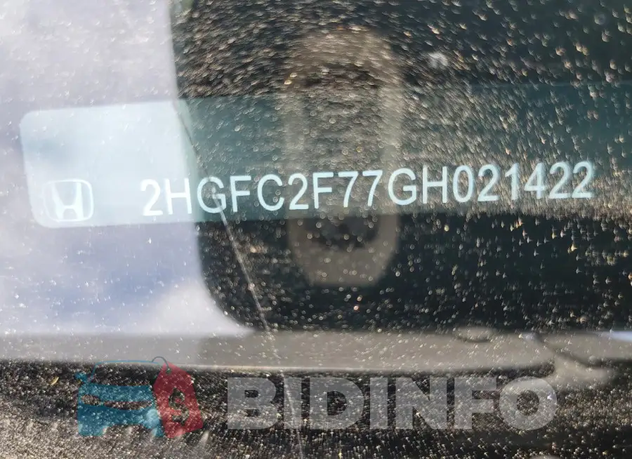 2HGFC2F77GH021422 Photo# 12