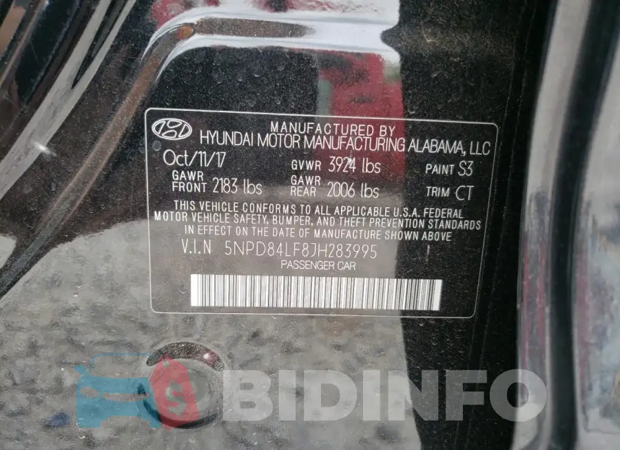 5NPD84LF8JH283995 Photo# 12