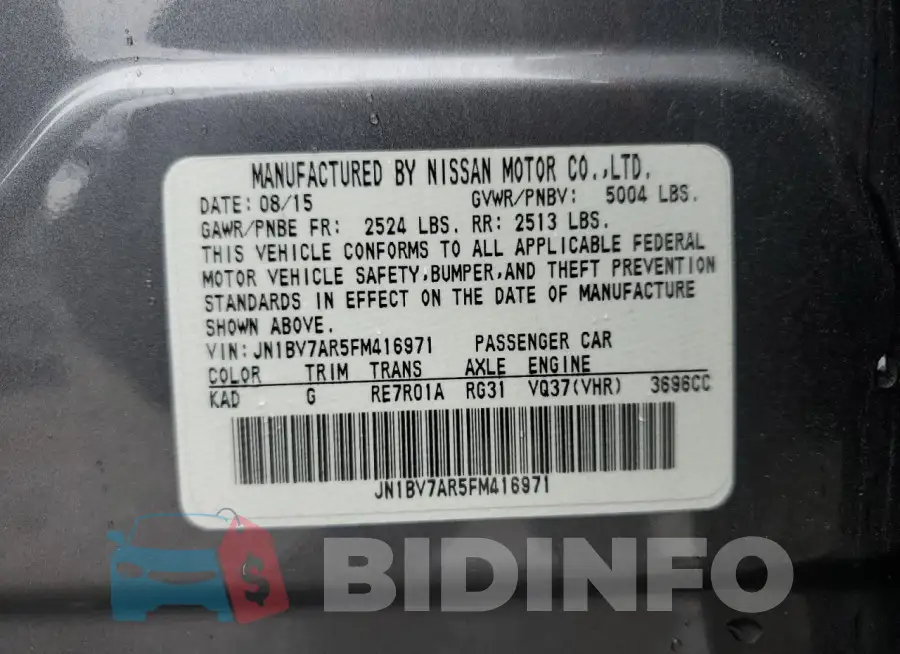 JN1BV7AR5FM416971 Photo# 12