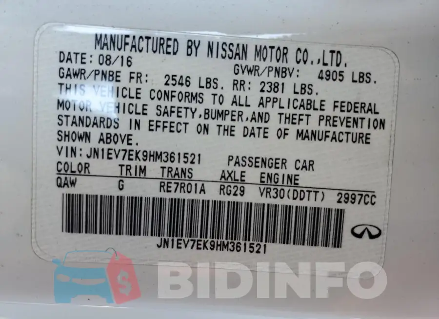 JN1EV7EK9HM361521 Photo# 12