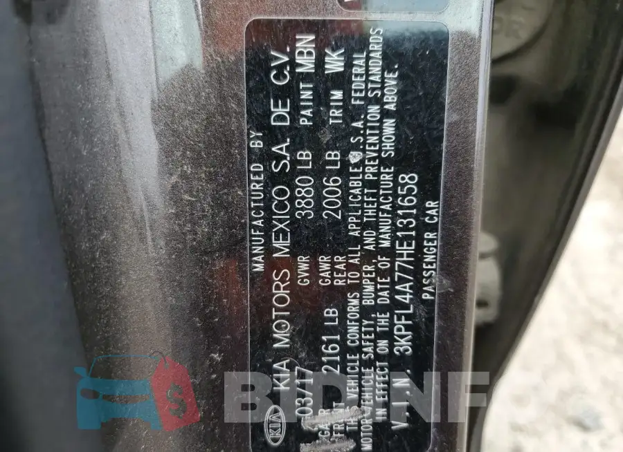 3KPFL4A77HE131658 Photo# 12