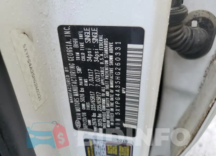 5XYPG4A35HG260331 Photo# 12