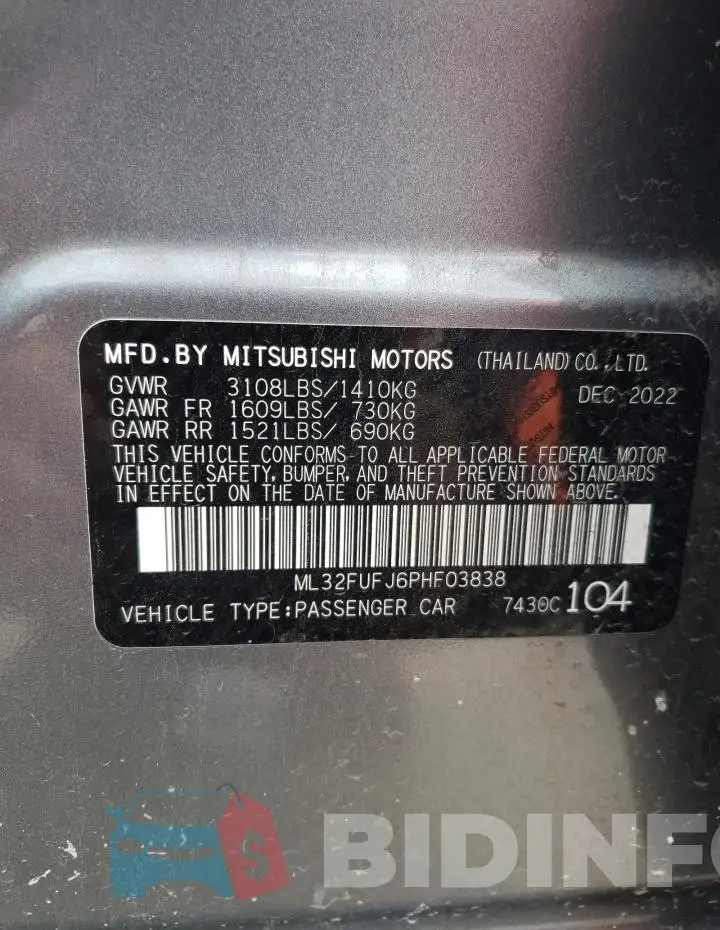 ML32FUFJ6PHF03838 Photo# 12