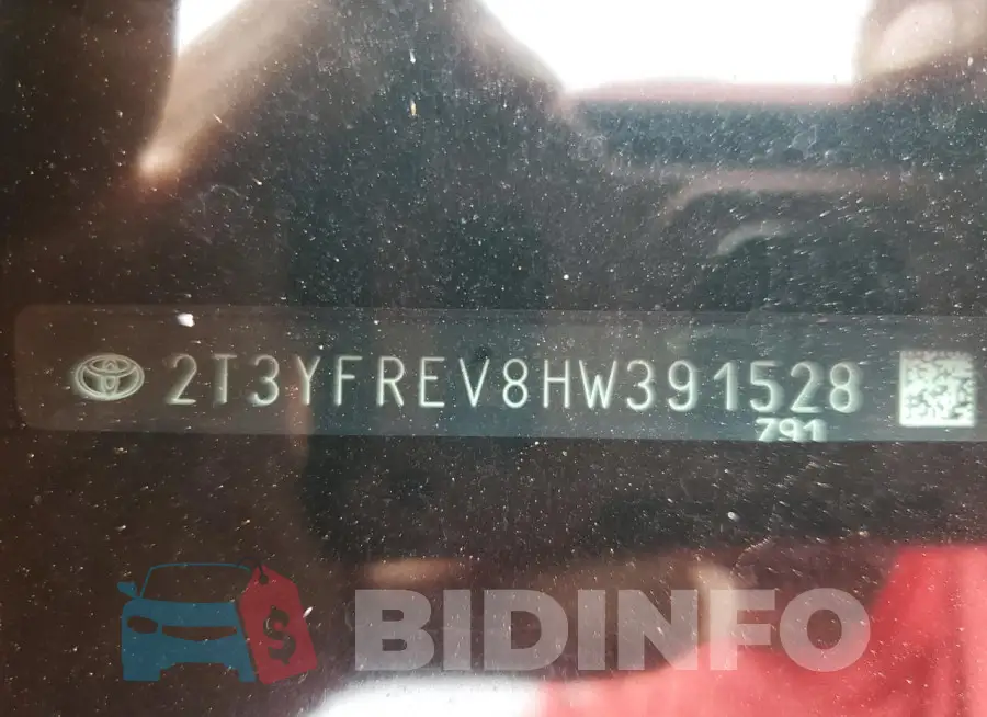2T3YFREV8HW391528 Photo# 13