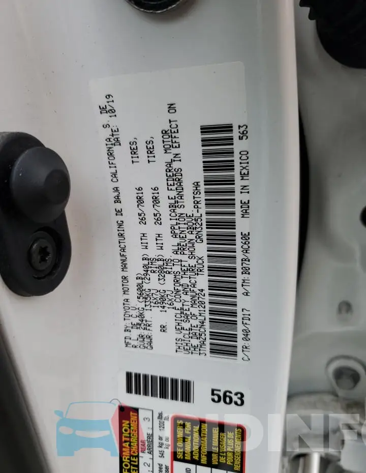 3TMAZ5CN4LM120724 Photo# 12
