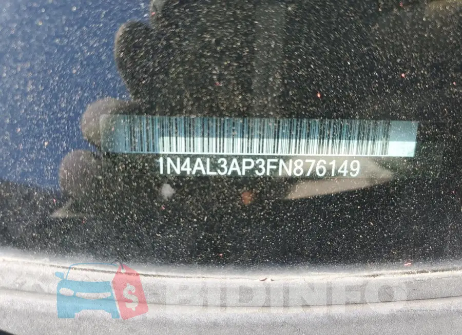 1N4AL3AP3FN876149 Photo# 12