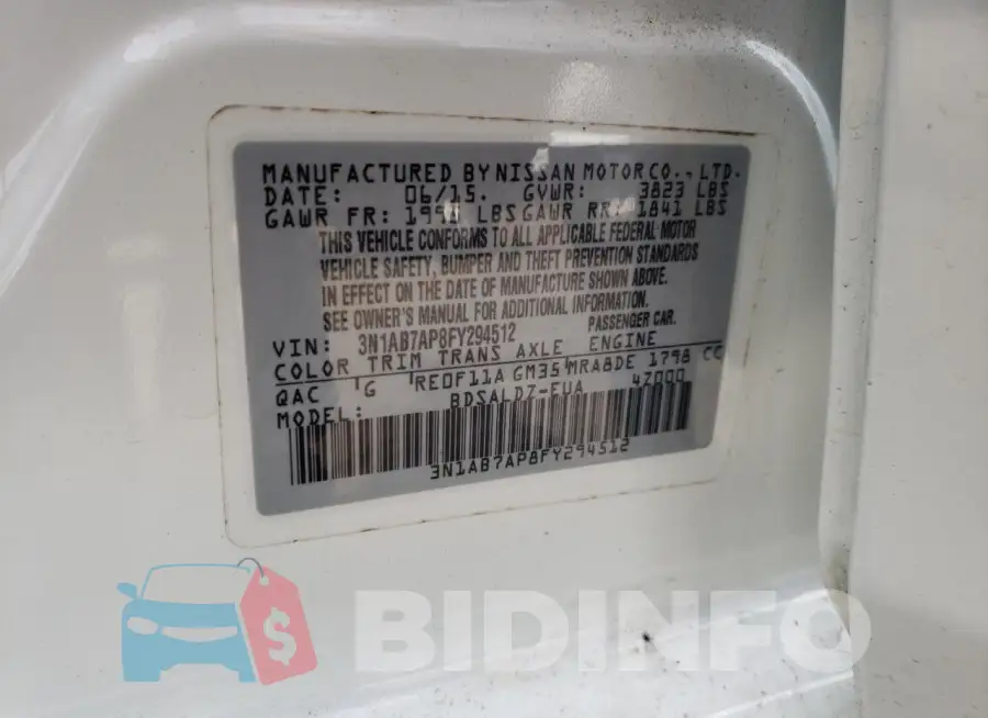 3N1AB7AP8FY294512 Photo# 12