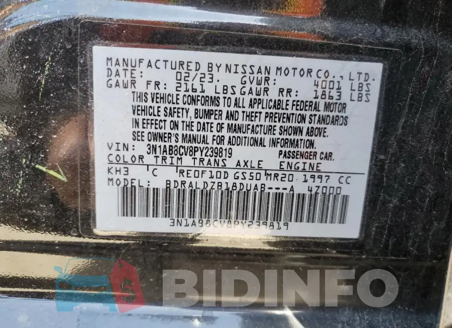 3N1AB8CV8PY239819 Photo# 13