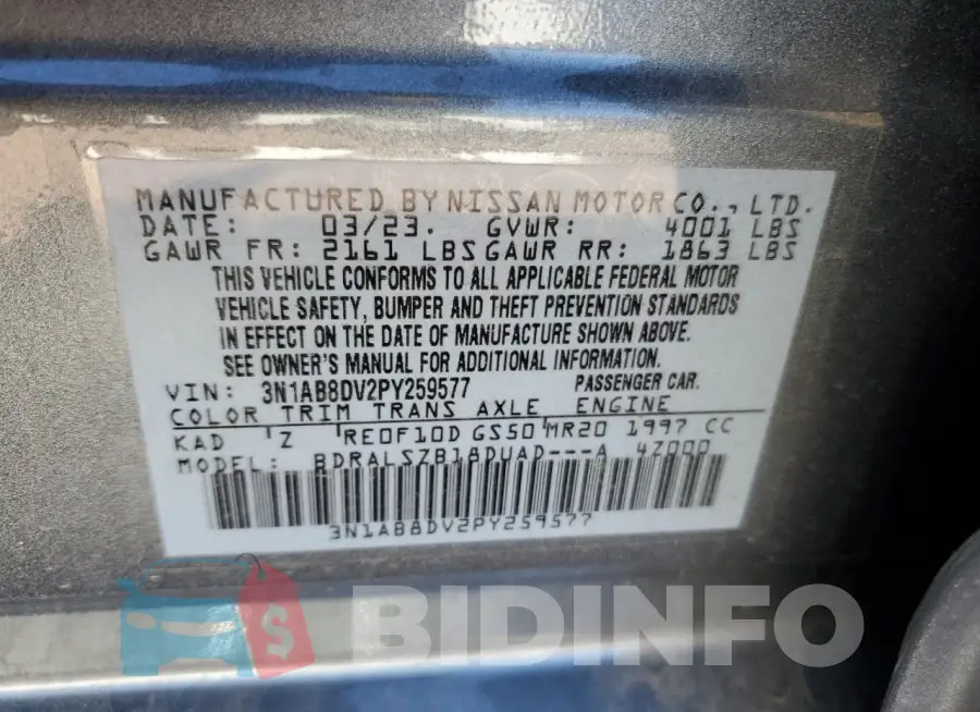 3N1AB8DV2PY259577 Photo# 12