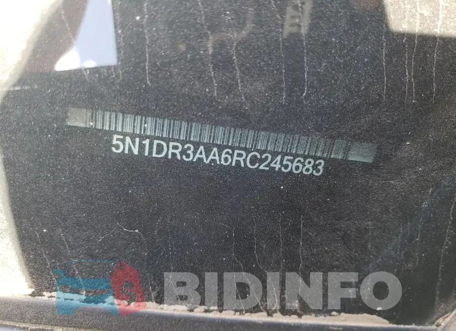 5N1DR3AA6RC245683 Photo# 13
