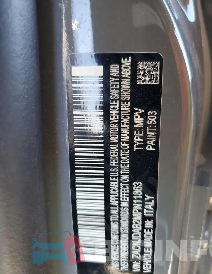 ZACNJDAB2MPN11863 Photo# 12