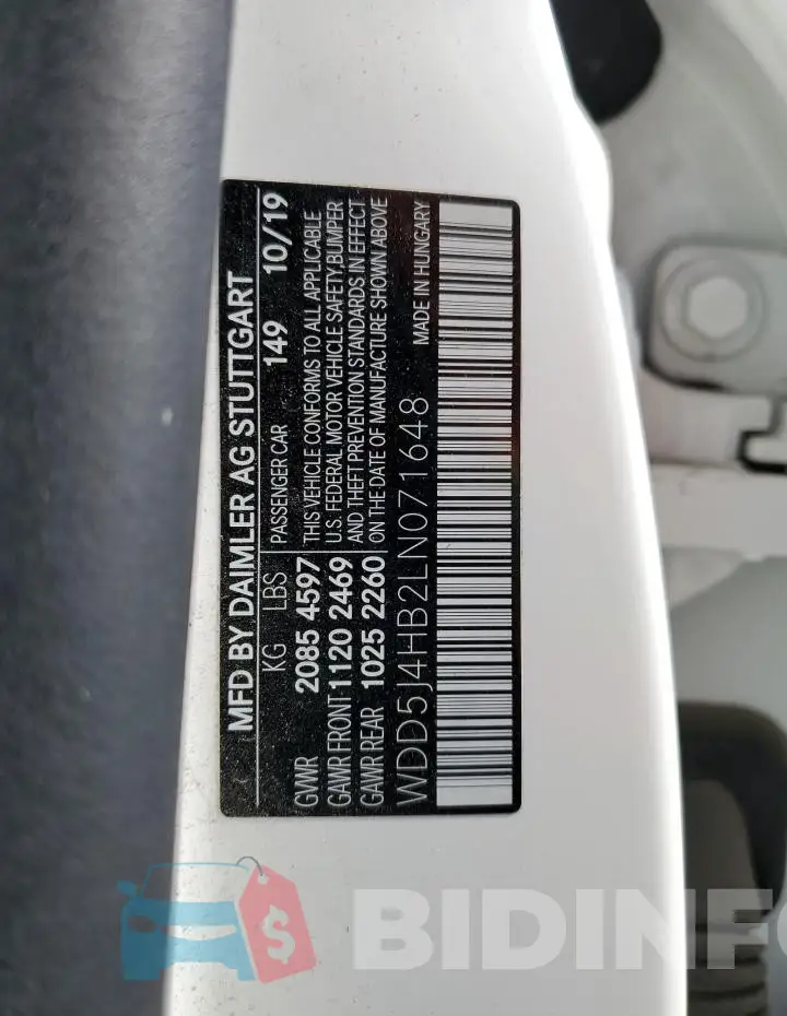 WDD5J4HB2LN071648 Photo# 12