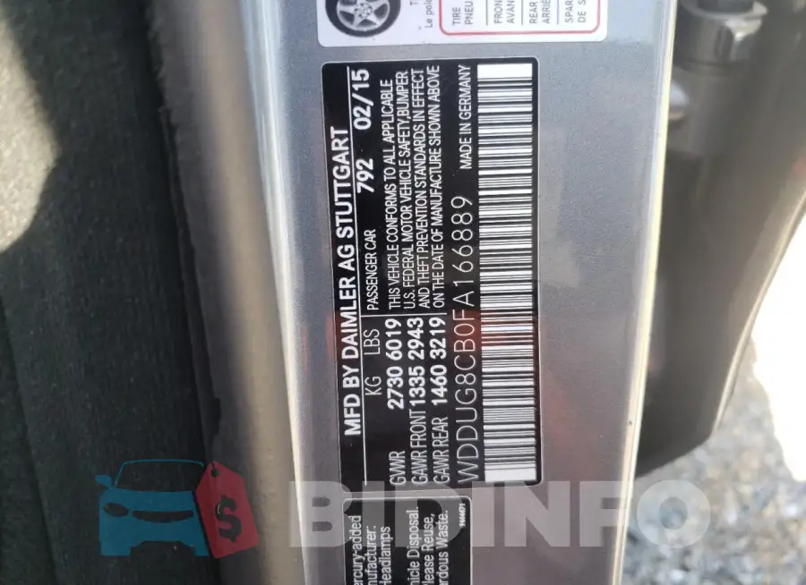 WDDUG8CB0FA166889 Photo# 12