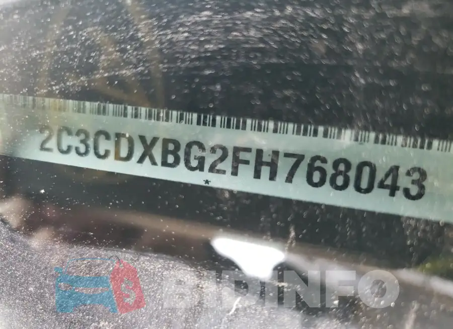 2C3CDXBG2FH768043 Photo# 12