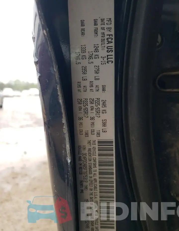 3C4PDCAB5FT675312 Photo# 12