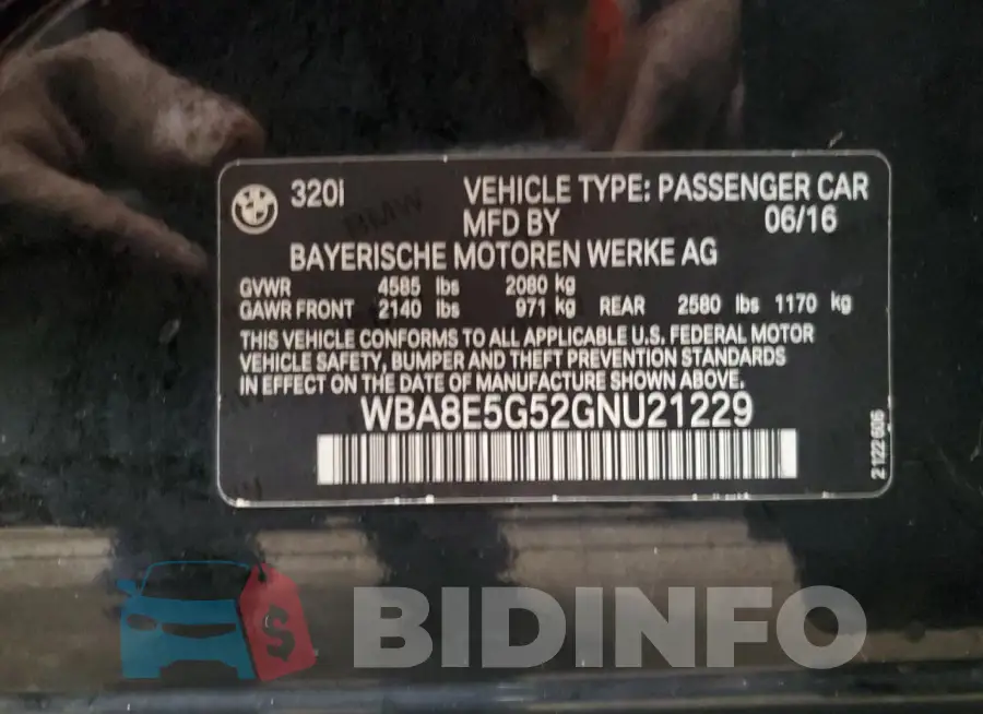 WBA8E5G52GNU21229 Photo# 12