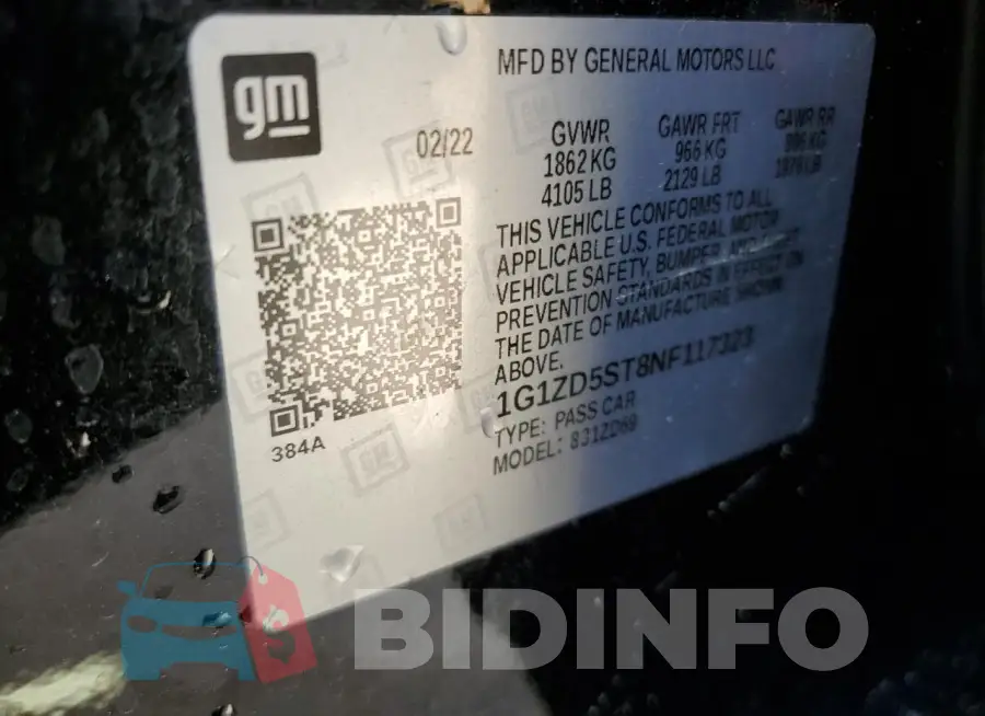 1G1ZD5ST8NF117323 Photo# 12