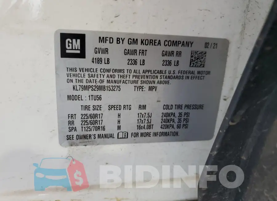 KL79MPS29MB153275 Photo# 12
