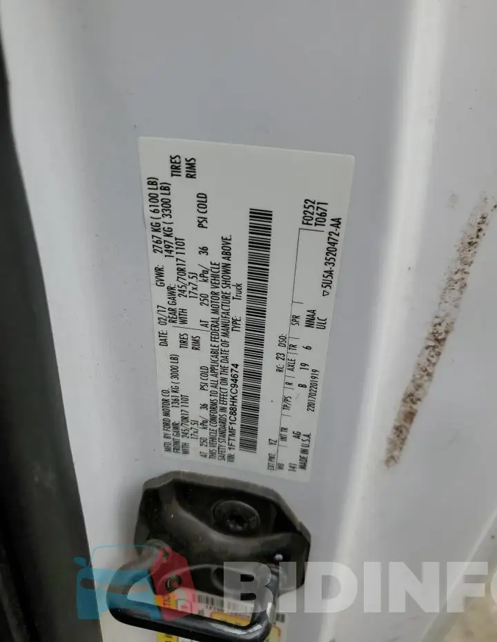 1FTMF1C88HKC94674 Photo# 12