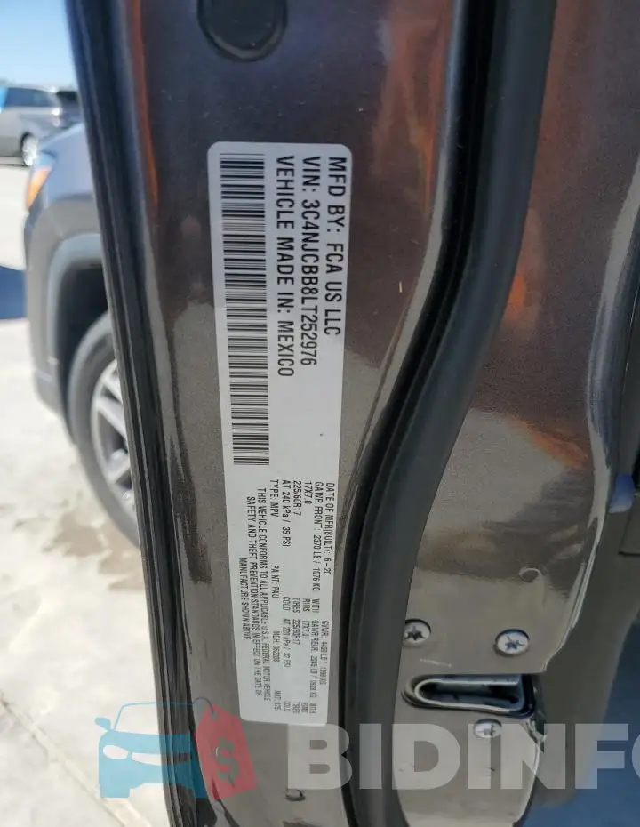 3C4NJCBB8LT252976 Photo# 12