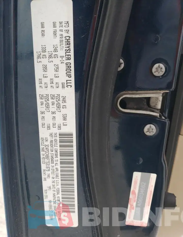 3C4PDCAB6FT531879 Photo# 13