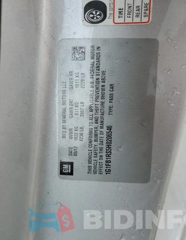 1G1FB1RS5H0206546 Photo# 12