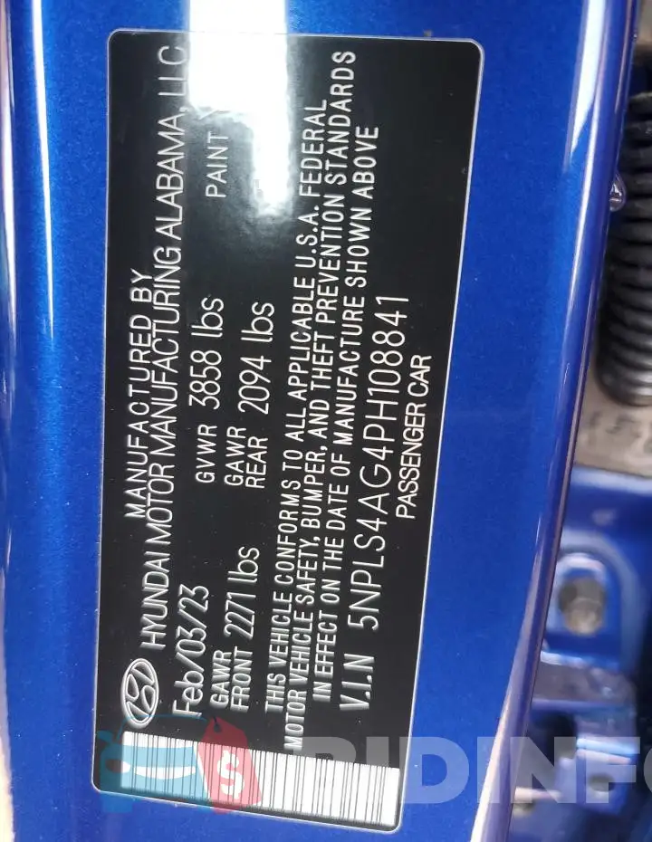 5NPLS4AG4PH108841 Photo# 12
