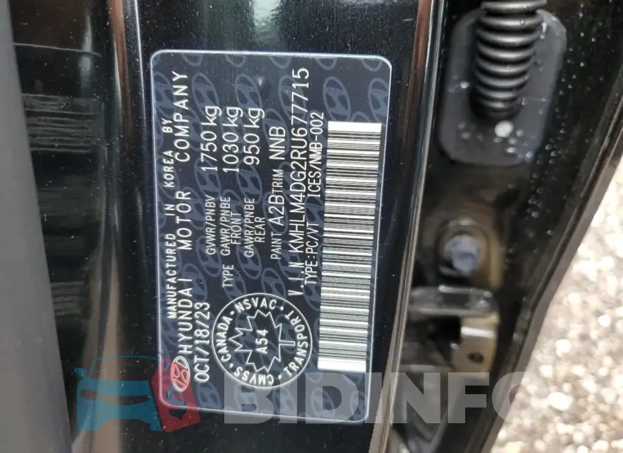KMHLM4DG2RU677715 Photo# 12