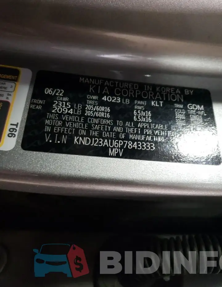 KNDJ23AU6P7843333 Photo# 12