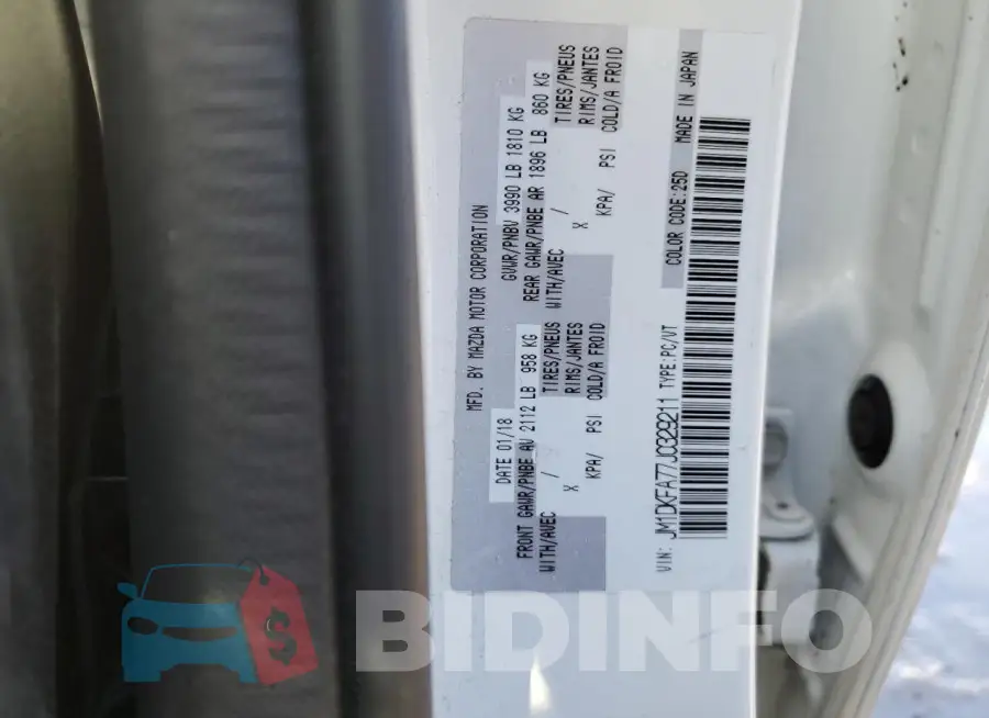 JM1DKFA77J0329211 Photo# 13
