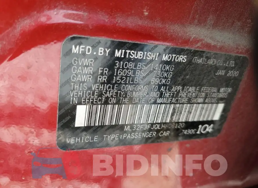 ML32F3FJ0LHF08120 Photo# 12