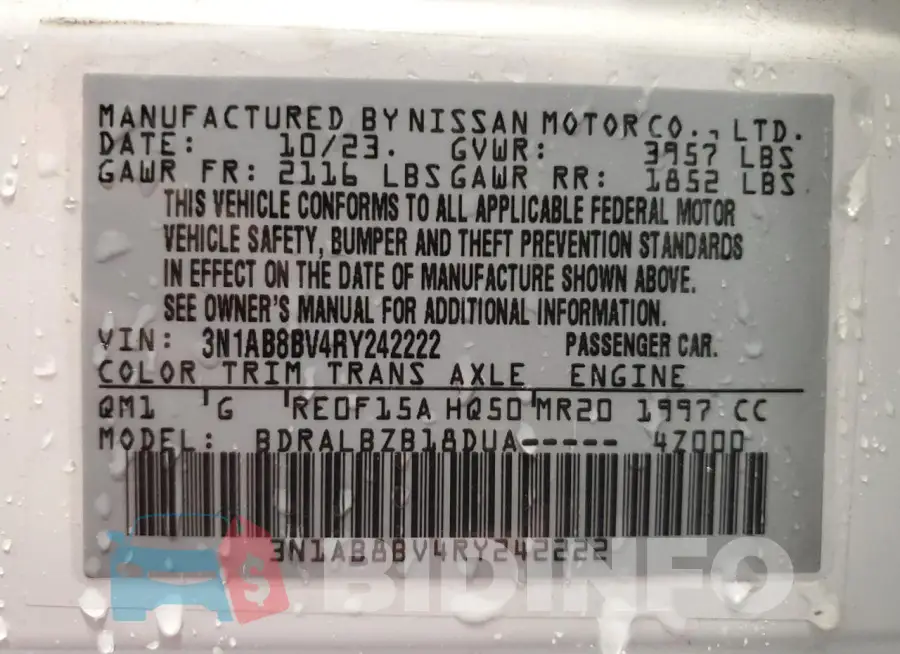 3N1AB8BV4RY242222 Photo# 13