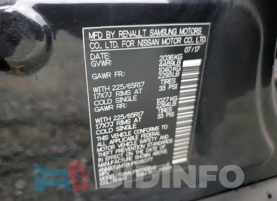 KNMAT2MT8HP606077 Photo# 13