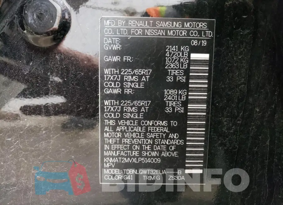 KNMAT2MVXLP514009 Photo# 12