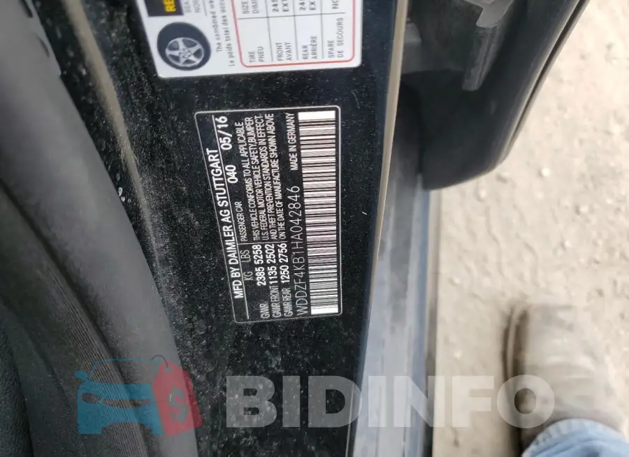 WDDZF4KB1HA042846 Photo# 12