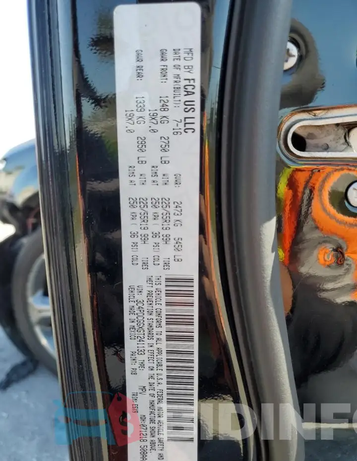 3C4PDCGGXGT241133 Photo# 13