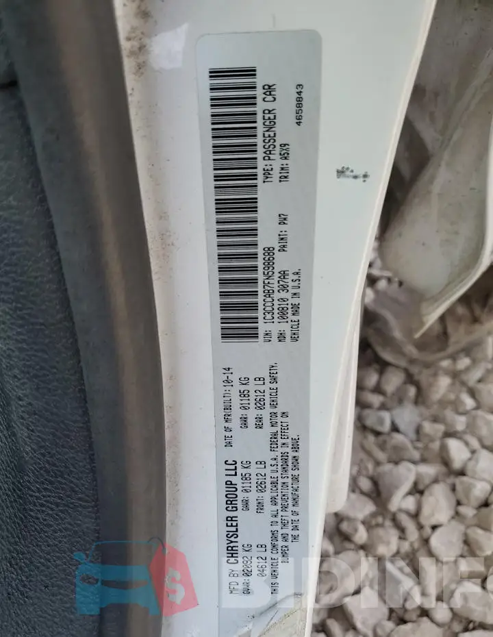 1C3CCCAB7FN598688 Photo# 13