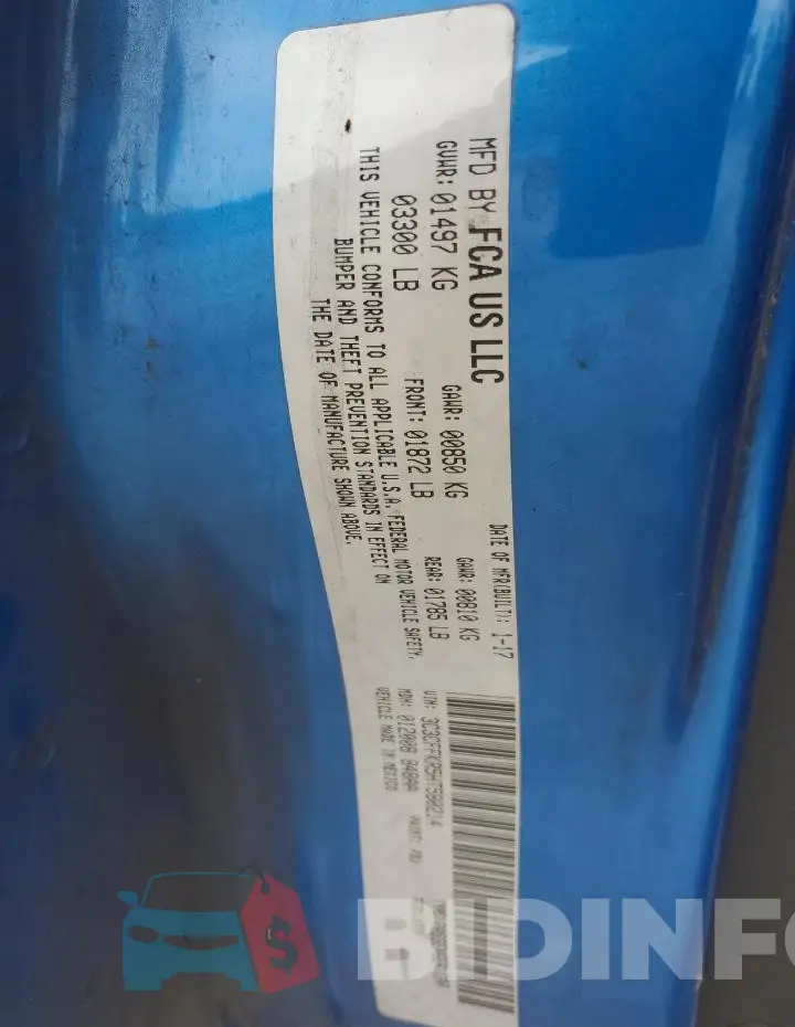 3C3CFFKR5HT580214 Photo# 13