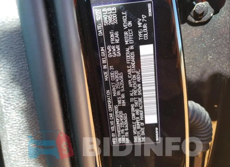 YV4ED3UM0P2019295 Photo# 12