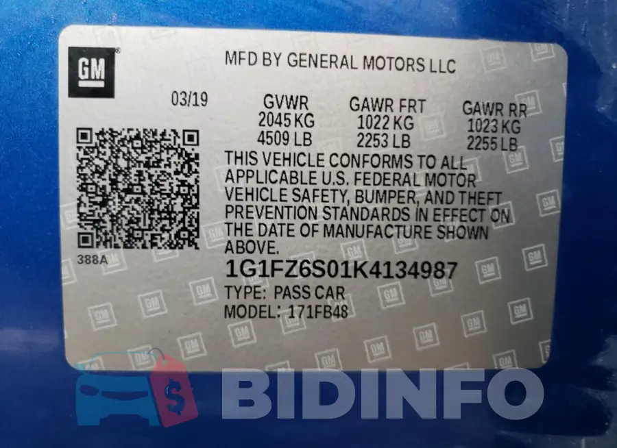 1G1FZ6S01K4134987 Photo# 12