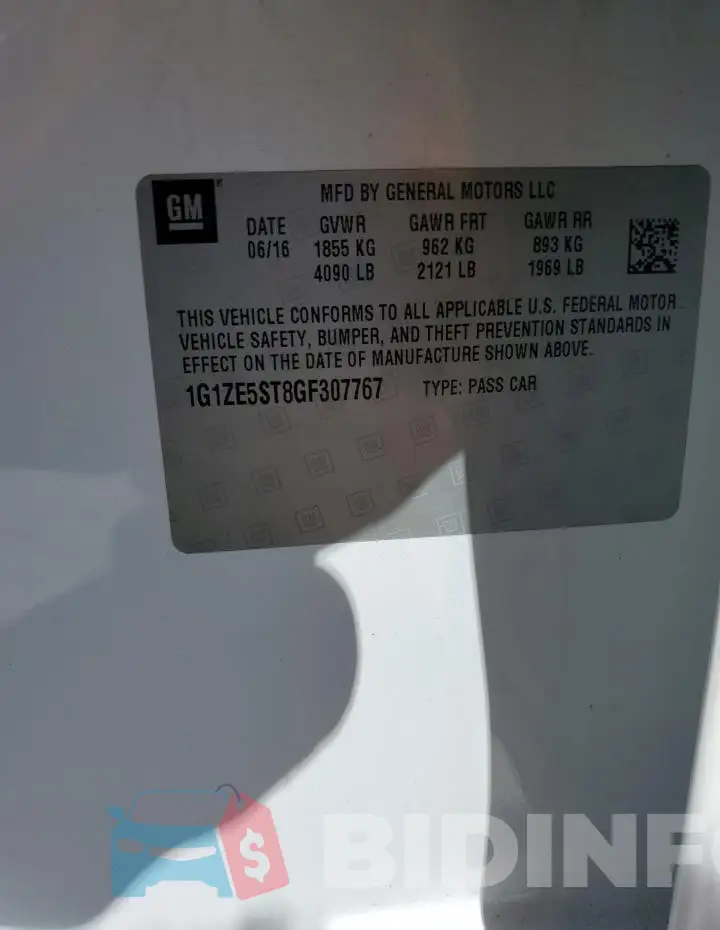 1G1ZE5ST8GF307767 Photo# 12