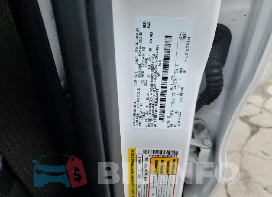 1FTER4FH1MLD23719 Photo# 12