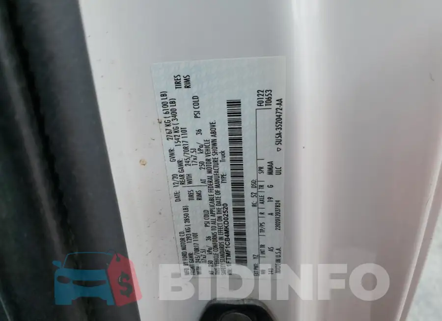 1FTMF1CB4MKD02520 Photo# 12