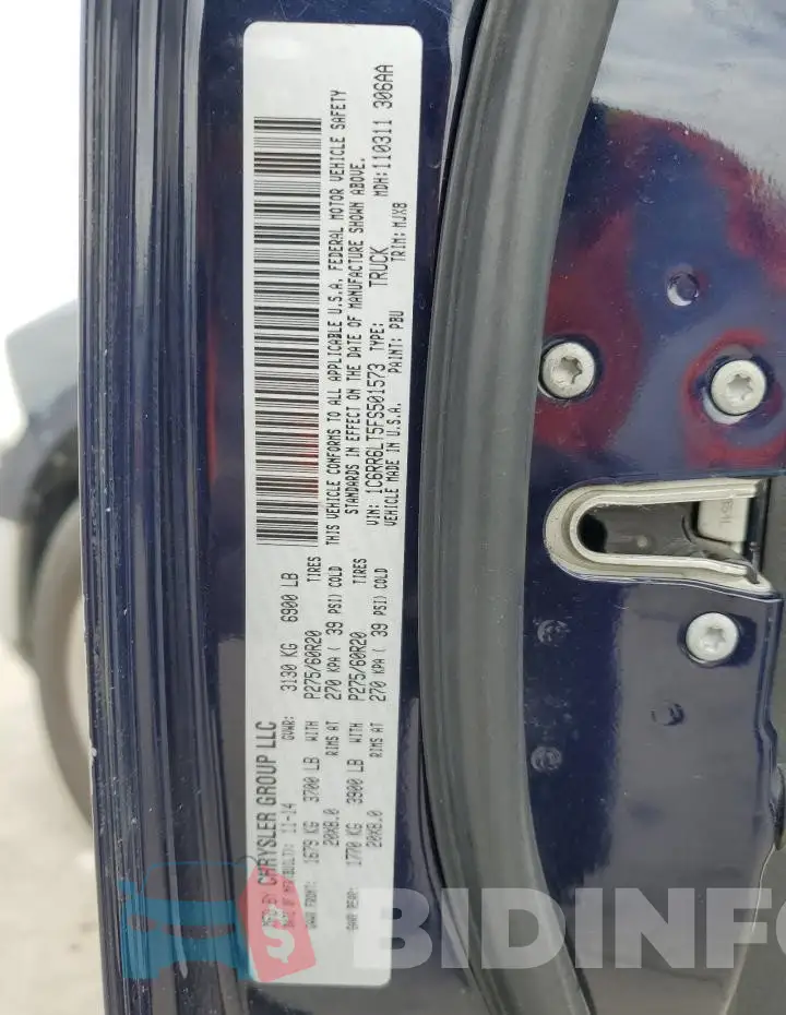 1C6RR6LT5FS501573 Photo# 12