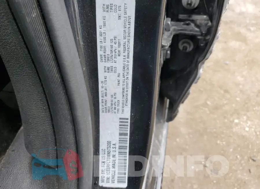 1C6SRFLT0MN573200 Photo# 12