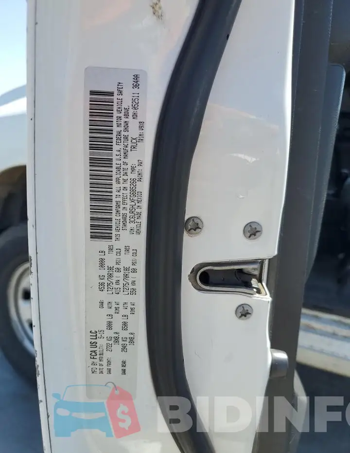 3C6UR5HLXFG685266 Photo# 12