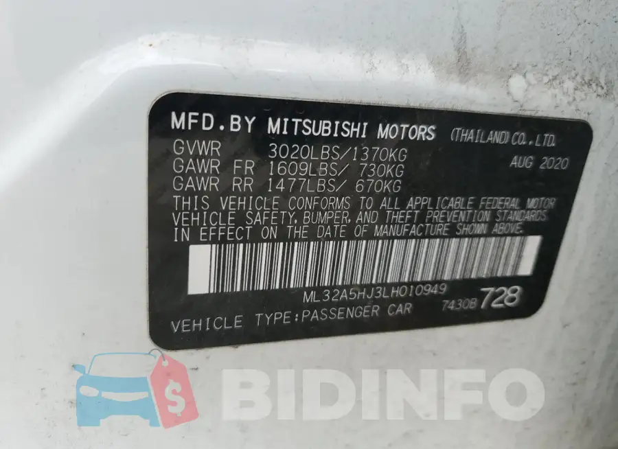 ML32A5HJ3LH010949 Photo# 13